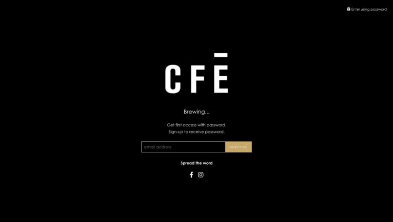 cfe shop locked