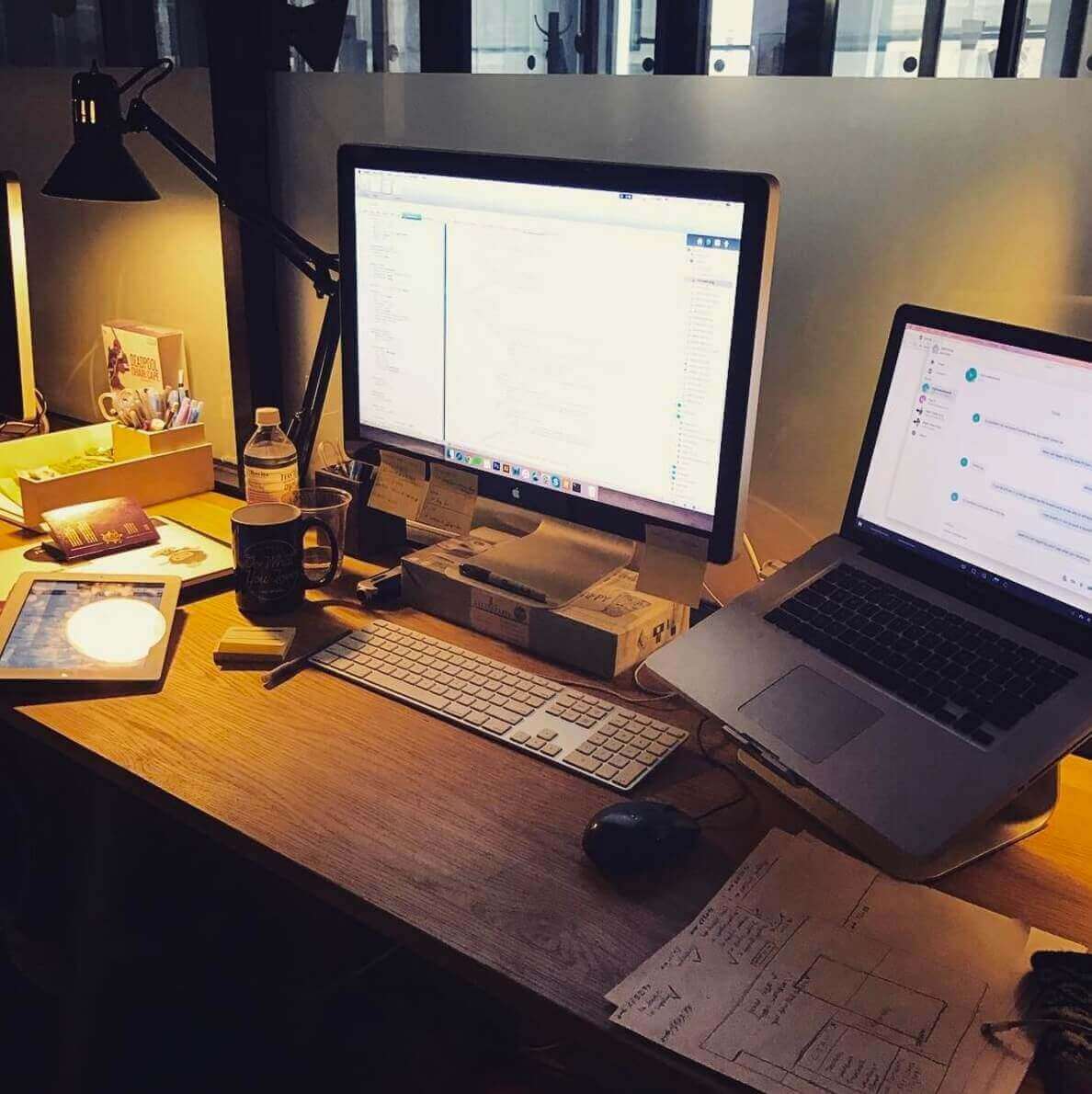My desk