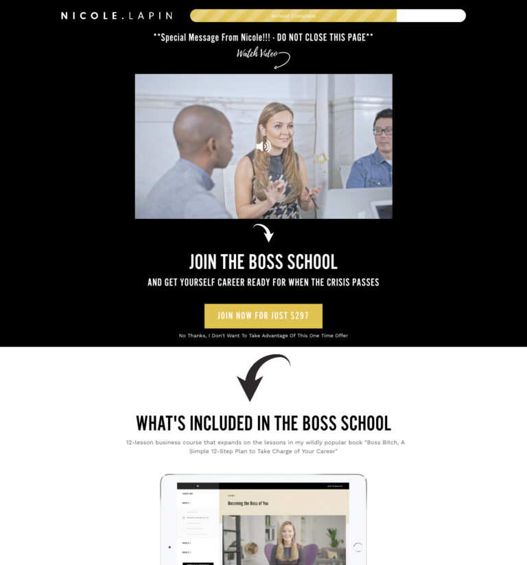 influencer sale funnel conversion