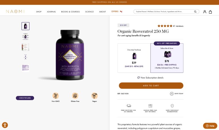 naomi product
