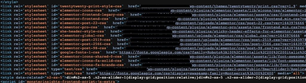 page builder bloated scripts